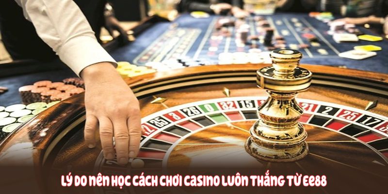 Lý do nên học cách chơi casino luôn thắng từ EE88