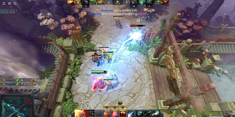 Hội viên theo dõi DOTA 2 cược theo thời gian thực